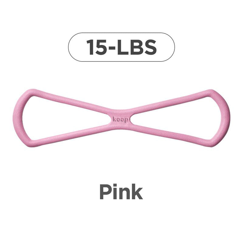 Resistance Bands Figure 8 Exercise Bands for Women 8 Shaped TPE Material for Arms Chest Expander Yoga Gym Fitness Muscle Training Equipment Stretching Gear