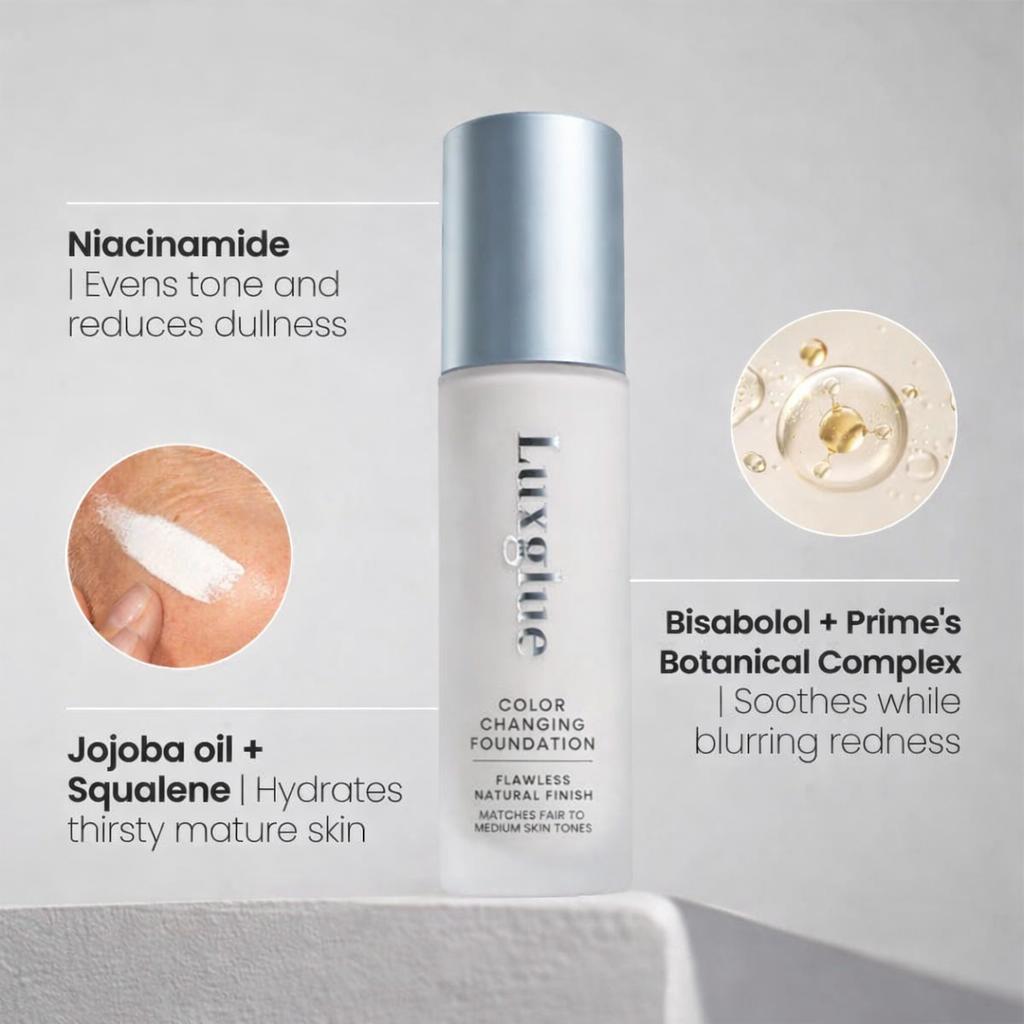 Luxglue Color Changing Foundation