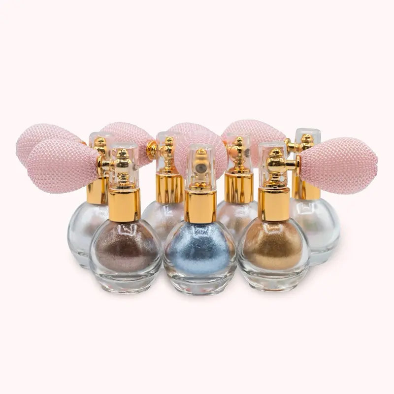 Spray Magic Shimmer - Synthetic Mica - Cosmetic - Lightweight - Long Lasting