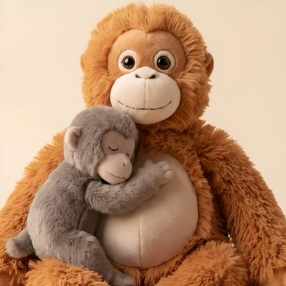Mama Punch Monkey Plush Toy