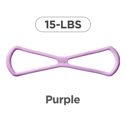 Resistance Bands Figure 8 Exercise Bands for Women 8 Shaped TPE Material for Arms Chest Expander Yoga Gym Fitness Muscle Training Equipment Stretching Gear
